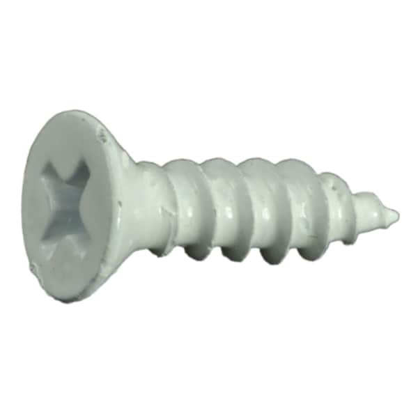 Midwest Fastener Sheet Metal Screw, #8 x 5/8 in, Painted Steel Flat Head Phillips Drive, 40 PK 36246 - main